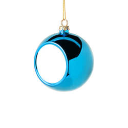Ball navideña Ø 6 cm para sublimación - azul claro