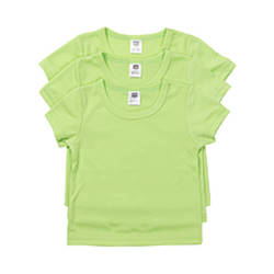Camiseta infantil de manga corta para sublimación - verde