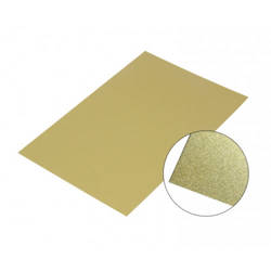Lámina de aluminio brillo dorado 20 x 30 cm Sublimación Transferencia Térmica