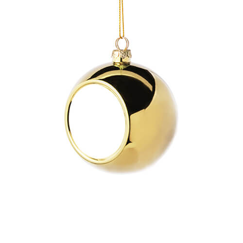 Ball navideña Ø 6 cm para sublimación - dorado