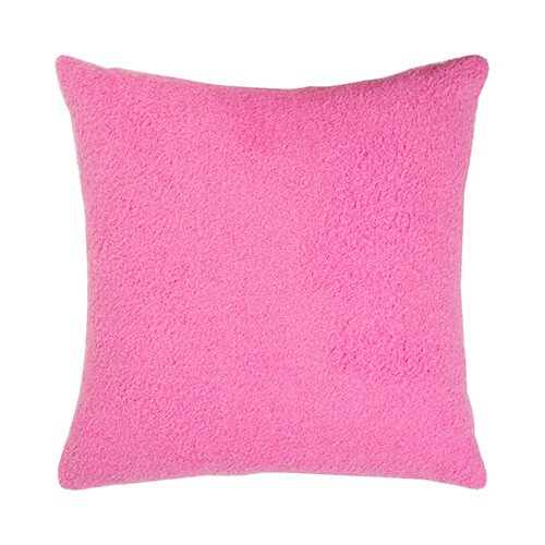 BestSub funda de almohada de felpa de 40 x 40 cm para sublimación - rosa