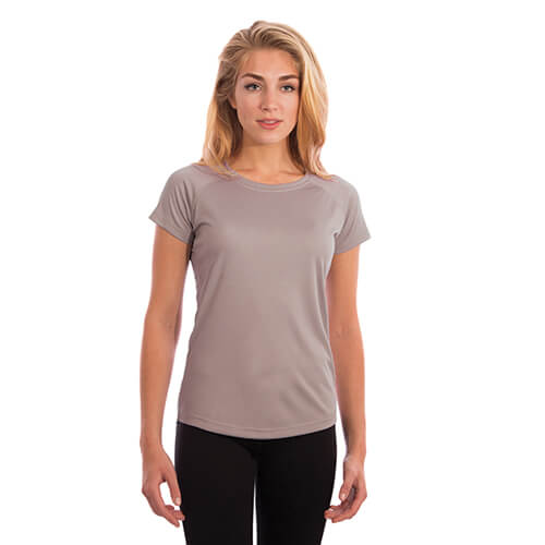 Camiseta de manga corta para mujer Solar - Athletic Grey