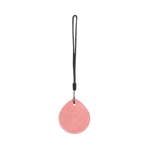 Colgante - una gota / estuche AirTag para sublimación - rosa