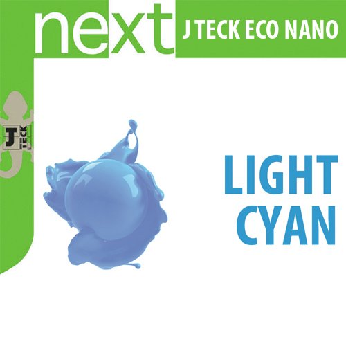 Tinta de sublimación J-Teck J-Eco Nano Light Cyan 1000 ml Transferencia térmica por sublimación